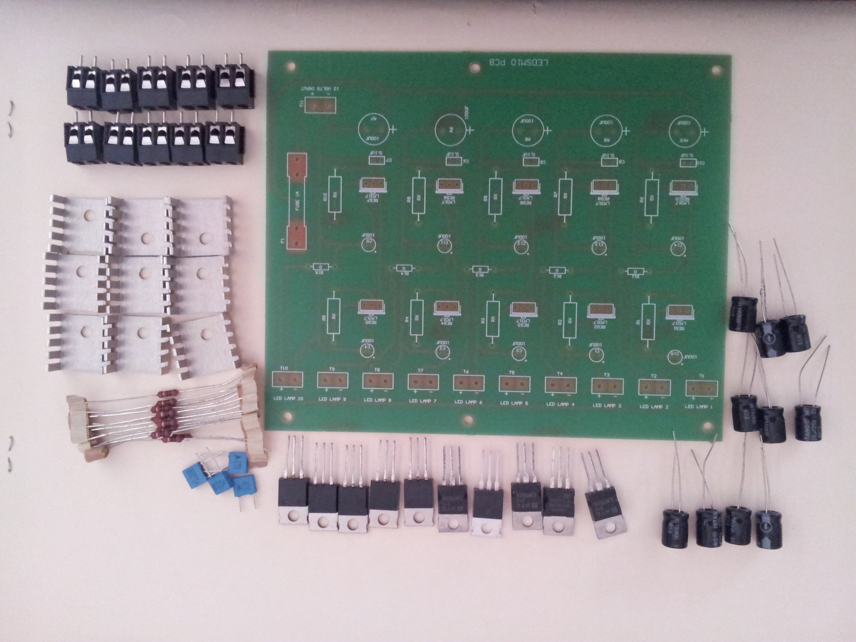 12V LED Driver Kit - (10 Ch)