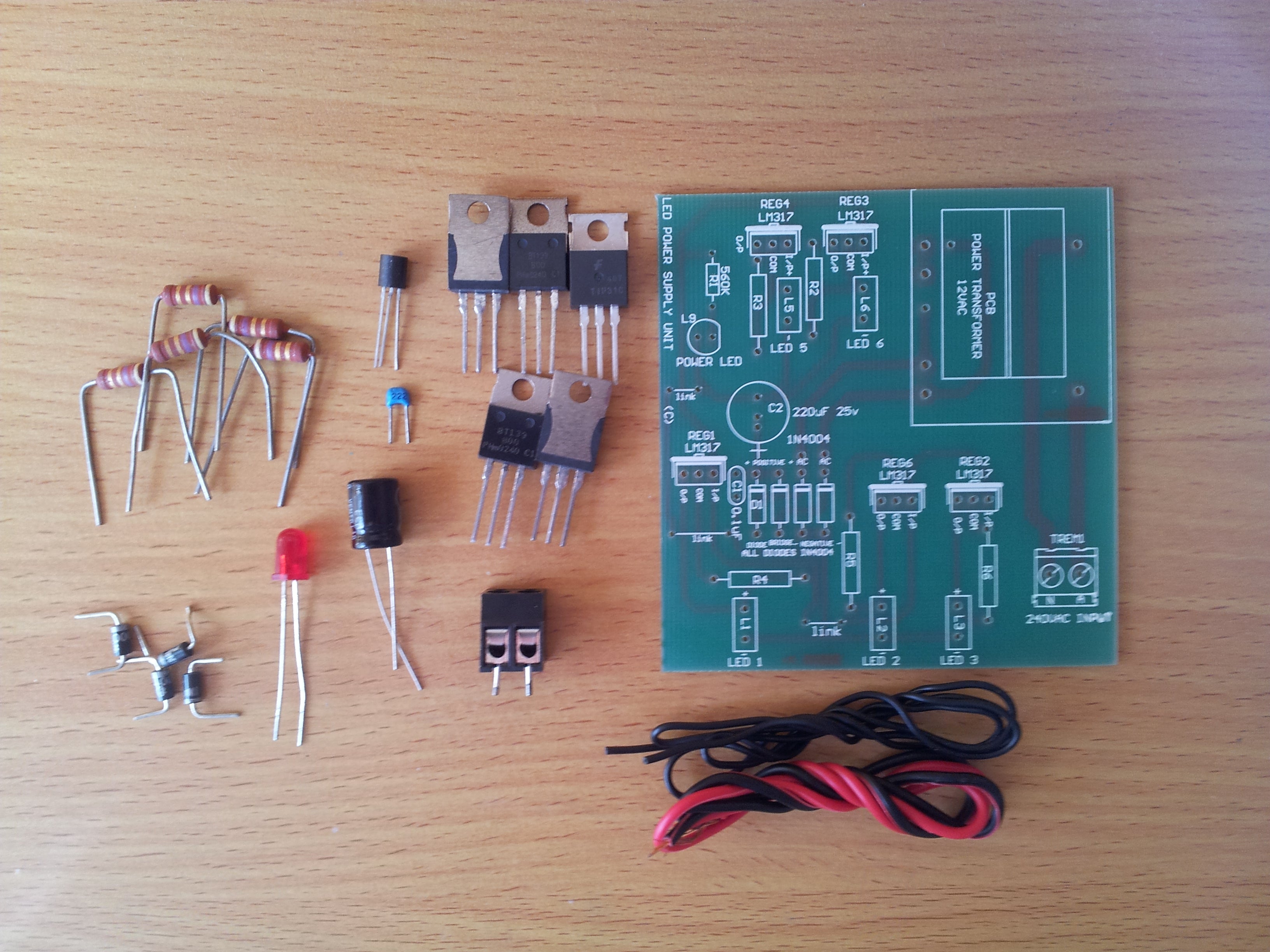 LED Power Supply Kit - (5 Ch)